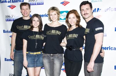 Kevin Earley, Alexandra Socha, Jill Paice, Mara Davi and Max Von Essen
 Photo
