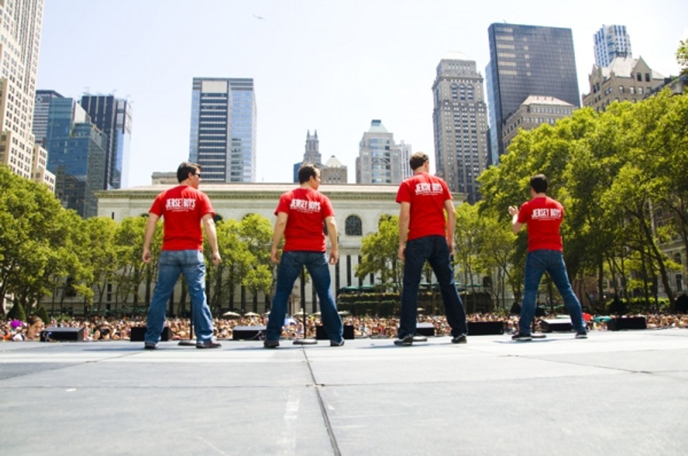 Photo Flash: RENT, JERSEY BOYS, and More at Broadway in Bryant Park!  Image