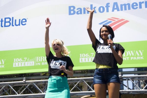 Annaleigh Ashford & Corbin Reid
 Photo