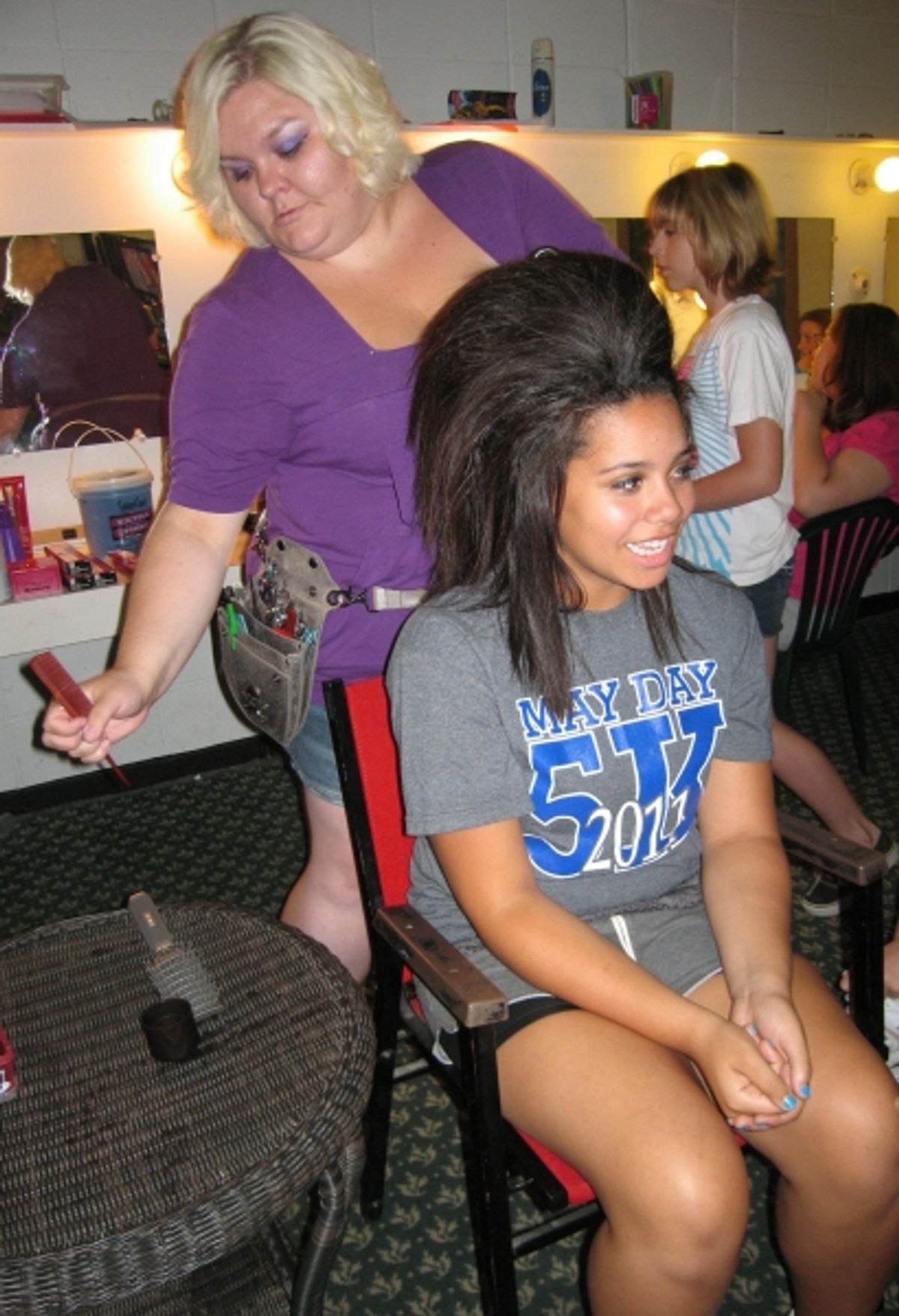 Crystal Kirkpatric, Emily Bailey at 