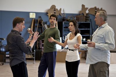 David works with Robert O. Berdahl (Captain Corcoran) Heather Lindell (Josephine) and Photo
