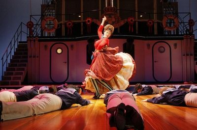 Christina Baldwin (Buttercup) and the sailors of H.M.S. PINAFORE Photo