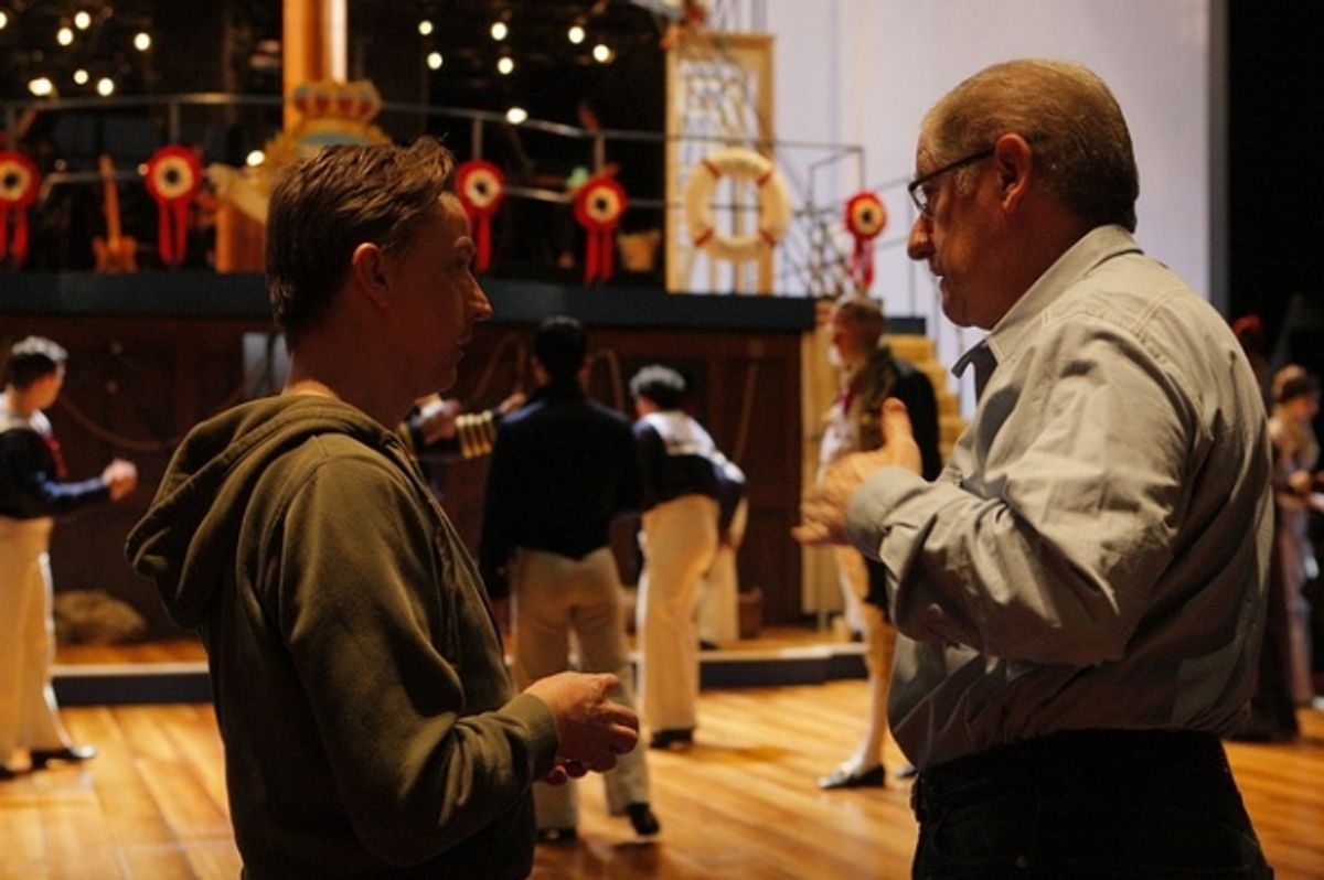 David wth director Joe Dowling at 