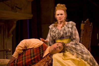 Brooks Ashmanskas, Holly Fain. Photo Credit: T. Charles Erickson Photo