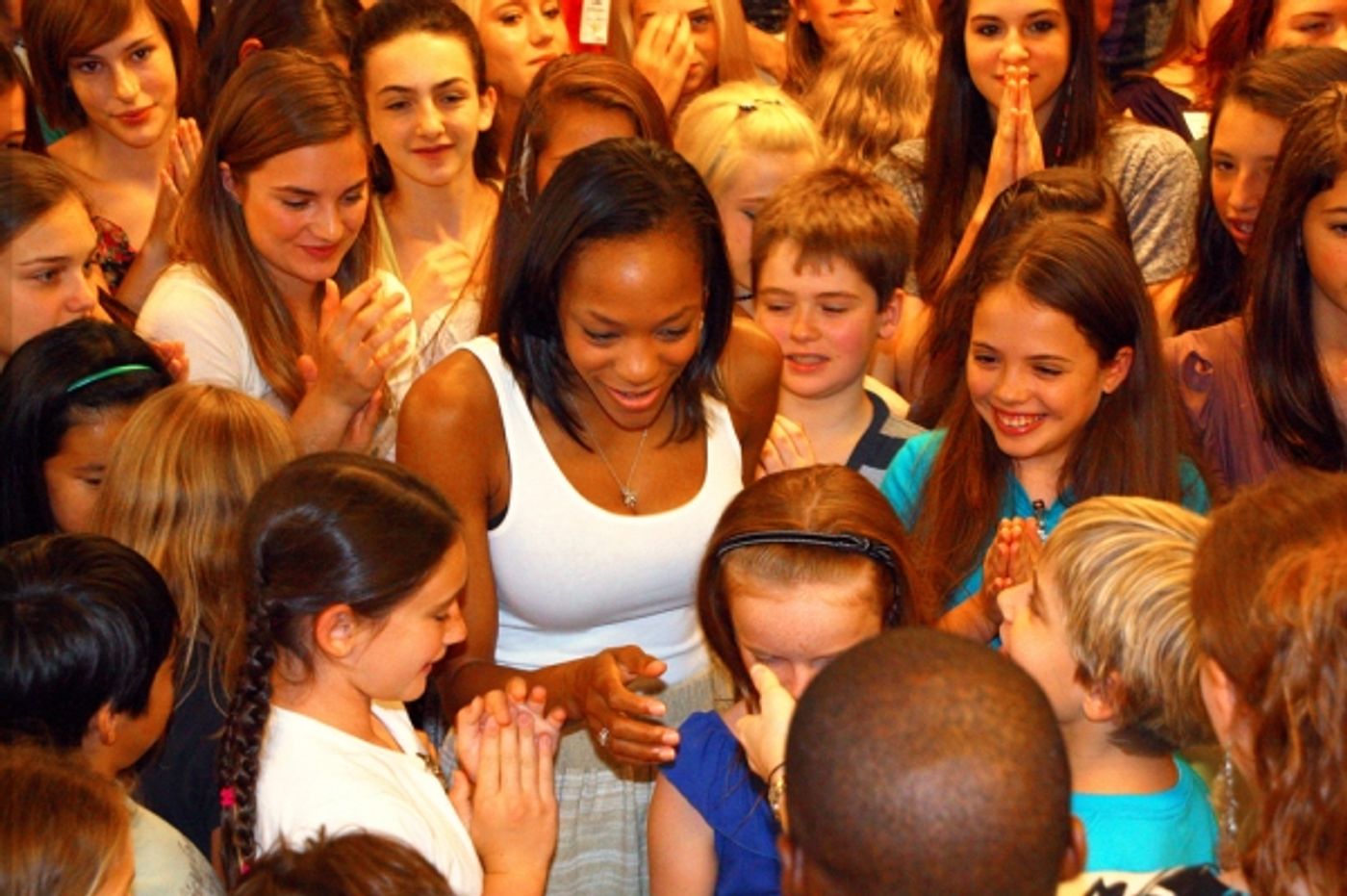 Photo Flash: THE BOOK OF MORMON's Nikki M. James Speaks at Broadway Artists Alliance Workshop!  Image