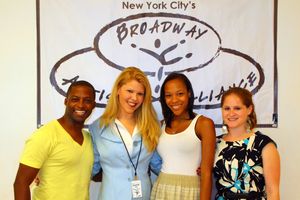 Tyrick Wiltez Jones (Assistant Director), Jennifer Johns (Program Director), Nikki M. James, and Michelle R. Lehrman (Admissions Director) @ BroadwayWorld Tyrick Wiltez Jones (Assistant Director), Jennifer Johns (Program Director), Nikki M. Photo