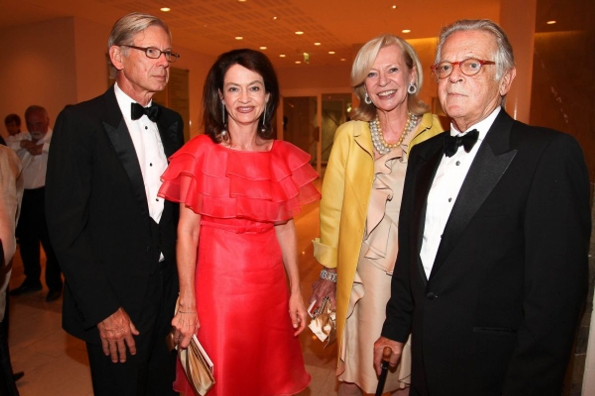 Corinne Flick and Corry Muller-Vivil during arrivals for 'Macbeth' during Salzburg Festival 2011 at MACBETH Arrivals at Salzburg Festival 2011