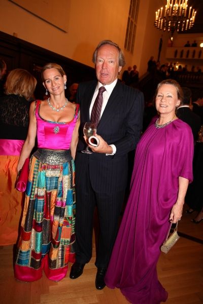 Elisabeth Auersperg-Breunner with Herbert and Uschi Kloiber during arrivals for 'Macb Photo