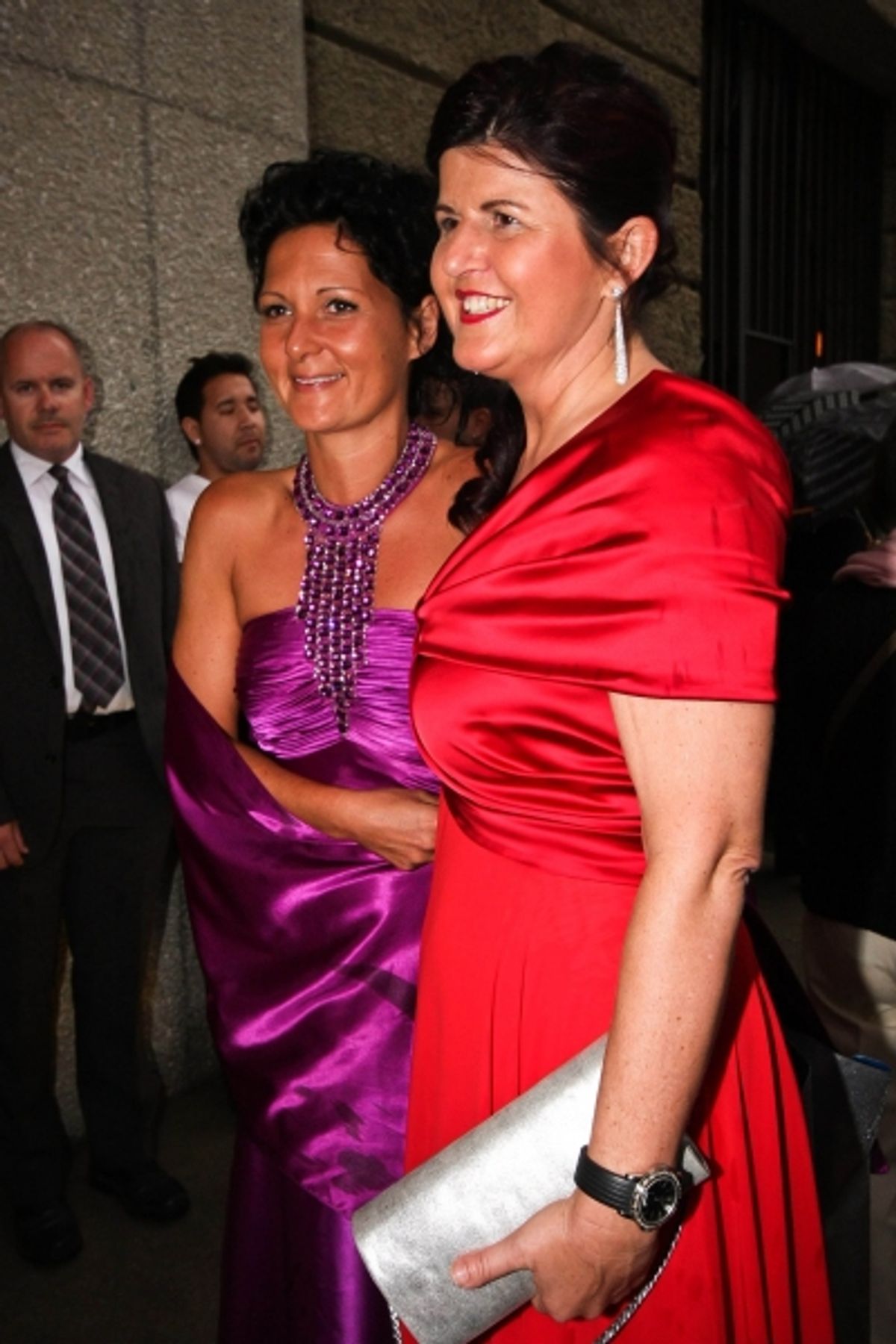 Gabi Burgstaller at MACBETH Arrivals at Salzburg Festival 2011