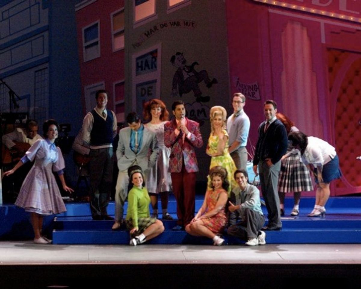 John Stamos and the cast of HAIRSPRAY Opens at the Hollywood Bowl at 