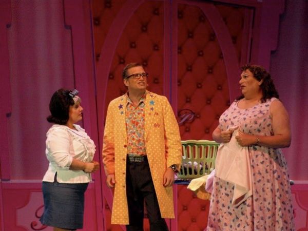 Marissa Jaret Winokur, Drew Carey and Harvey Fierstein Photo