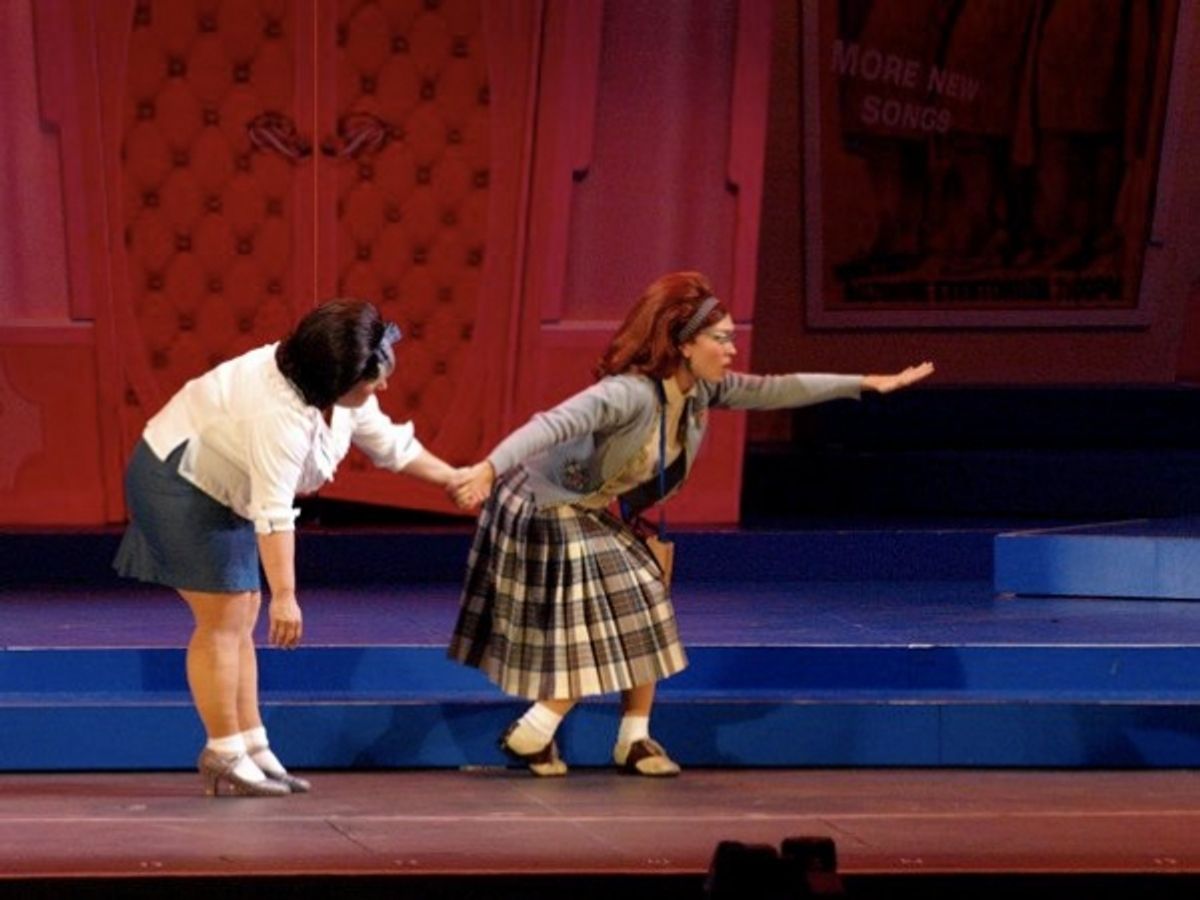 Marissa Jaret Winokur and Diana DeGarmo at 