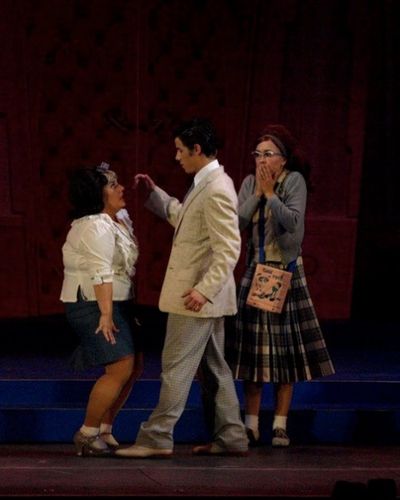 Marissa Jaret Winokur, NIck Jonas and Diana DeGarmo Photo