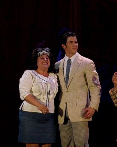 Marissa Jaret Winokur and Nick Jonas  Photo