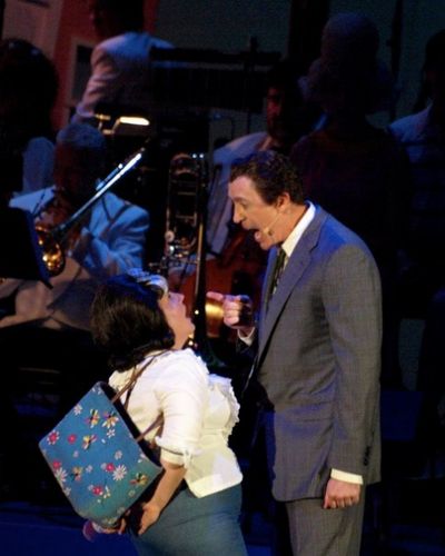 Marissa Jaret Winokur and Michael McDonald Photo
