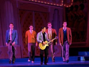 Nick Jonas as "Link" in HAIRSPRAY at the Hollywood Bowl @ BroadwayWorld Nick Jonas as "Link" in HAIRSPRAY at the Hollywood Bowl Photo