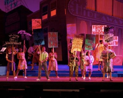 Corbin Bleu and the cast of HAIRSPRAY at the Hollywood Bowl Photo