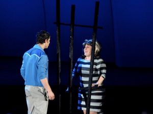 Nick Jonas and Marissa Jaret Winokur Photo