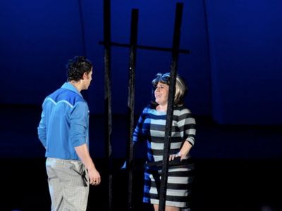 Nick Jonas and Marissa Jaret Winokur Photo