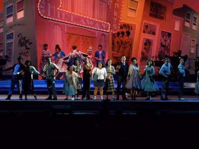 Marissa Jaret Winokur and the cast of HAIRSPRAY Opens at the Hollywood Bowl Photo