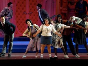 Marissa Jaret Winokur and the cast of HAIRSPRAY Opens at the Hollywood Bowl @ BroadwayWorld Marissa Jaret Winokur and the cast of HAIRSPRAY Opens at the Hollywood Bowl Photo