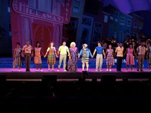 Marissa Jaret Winokur and Nick Jonas and the cast of HAIRSPRAY Opens at the Hollywood Bowl @ BroadwayWorld Marissa Jaret Winokur and Nick Jonas and the cast of HAIRSPRAY Opens at the Hollywood Photo