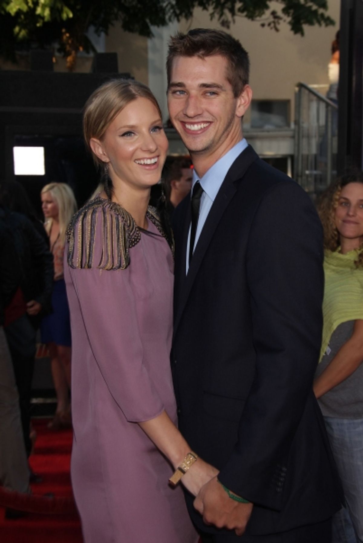 Heather Morris & Taylor Hubbell at 