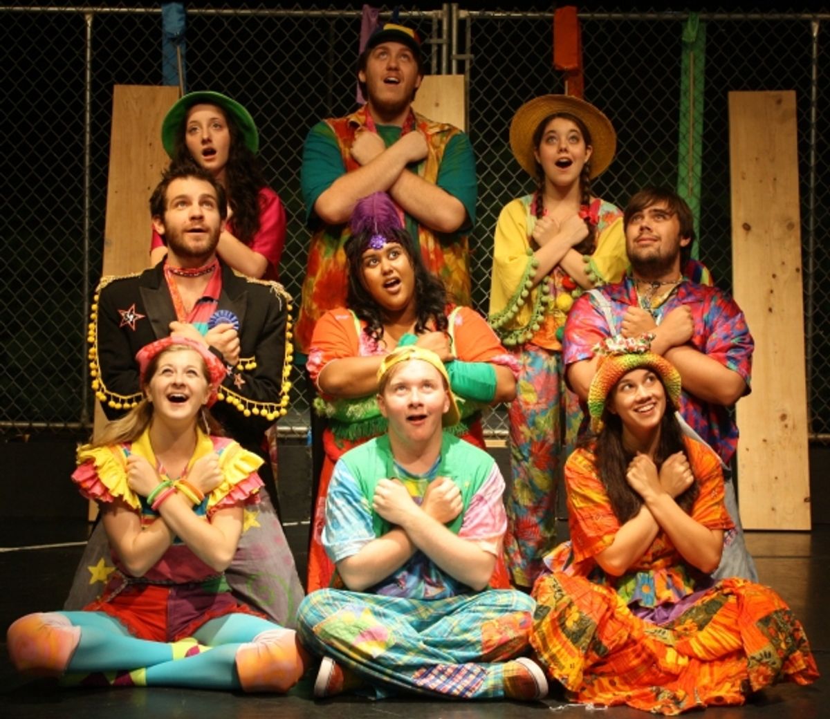 Back Row: Alexandra Dutremble, Ron Vorce, Aubrie Bagdasarian Middle Row: Nicholas Landmesser, Maria Norris, Ryan Leverone, Front Row: Meg Lowey, Corey Cadigan, Stephanie Crugnola at 