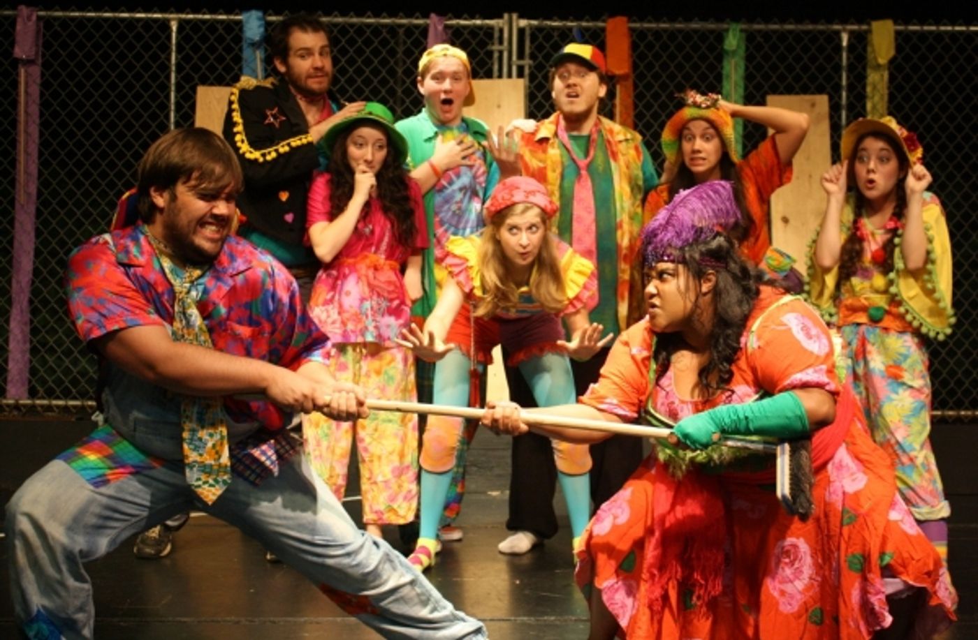 Photo Flash: GODSPELL Rehearsal at Steps Off Broadway Productions  Image