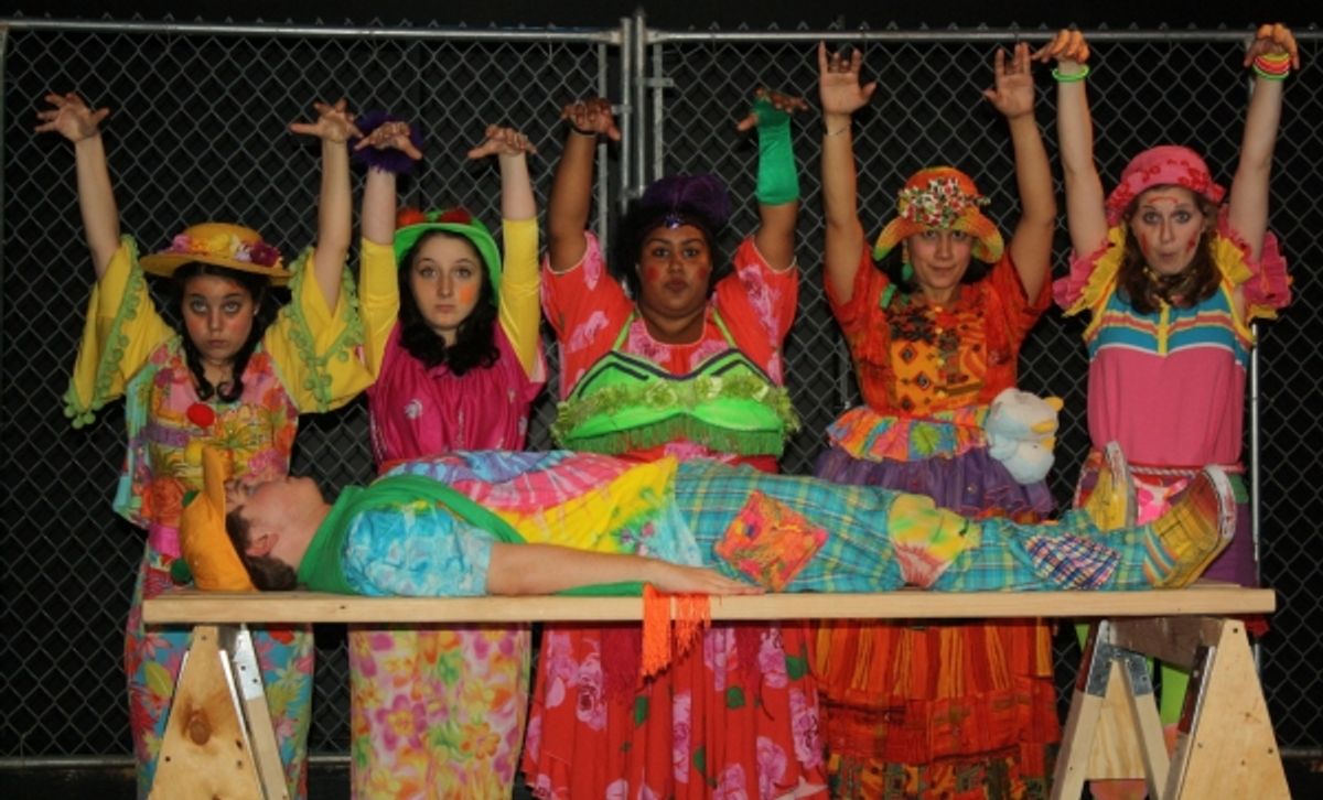  Aubrie Bagdasarian (Bellingham, Ma), Alexandra Dutremble (Bellingham, Ma), Maria Norris (North Attleboro, Ma), Stephanie Crugnola (Franklin, Ma), Meg Lowey (Foxboro, Ma) Lying: Corey Cadigan (West Bridgewater, Ma)
 at 