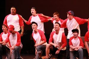 Jarrod Emick with students Photo