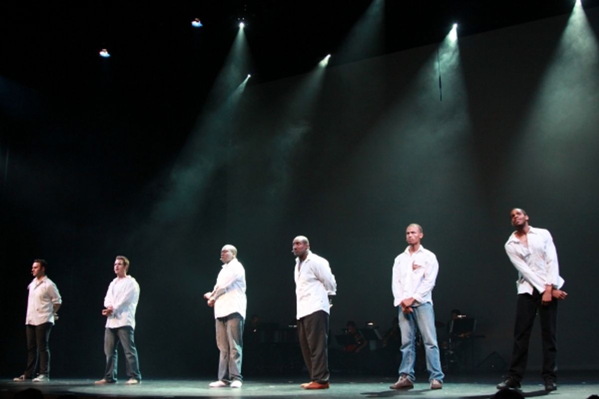 Andrew Berlin, Dane Cox, Tituss Burgess, Quentin Earl Darrington, Christian Brailsford and Paris Alexander Nesbitt at 