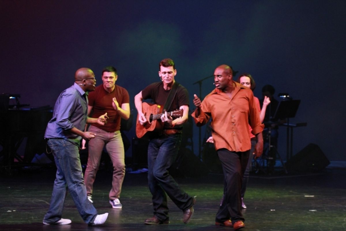 Tituss Burgess, James Kinney, Jarrod Emick and Quentin Earl Darrington at 