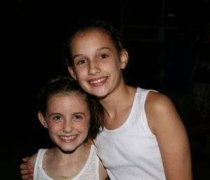 Twin sisters Emma and Lily Schaufus @ BroadwayWorld Twin sisters Emma and Lily Schaufus Photo