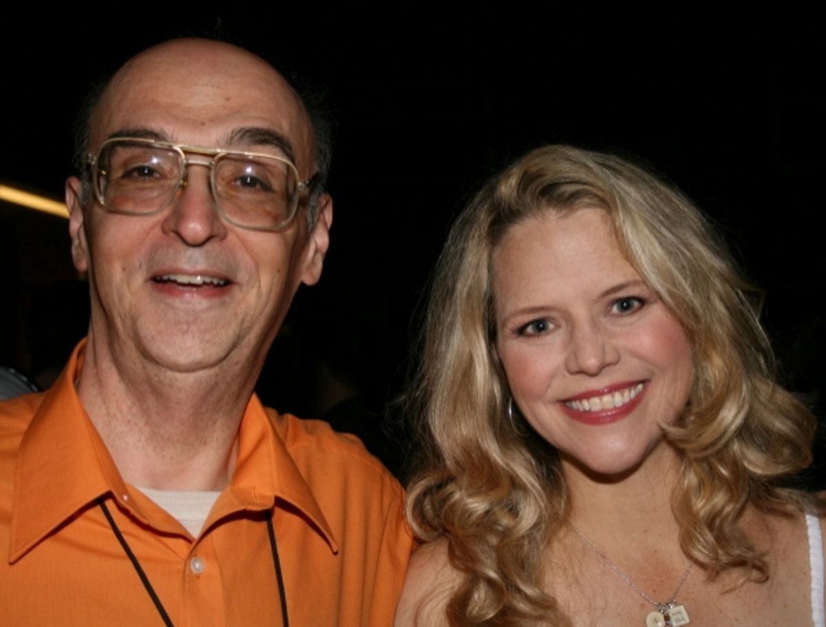 Tony Annicone of Theater Mirror and Sarah Pfisterer at 