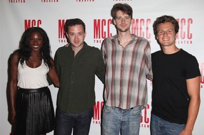 Rutina Wesley, Eddie Kaye Thomas, Will Rogers & Jonathan Groff attending the Meet & G Photo