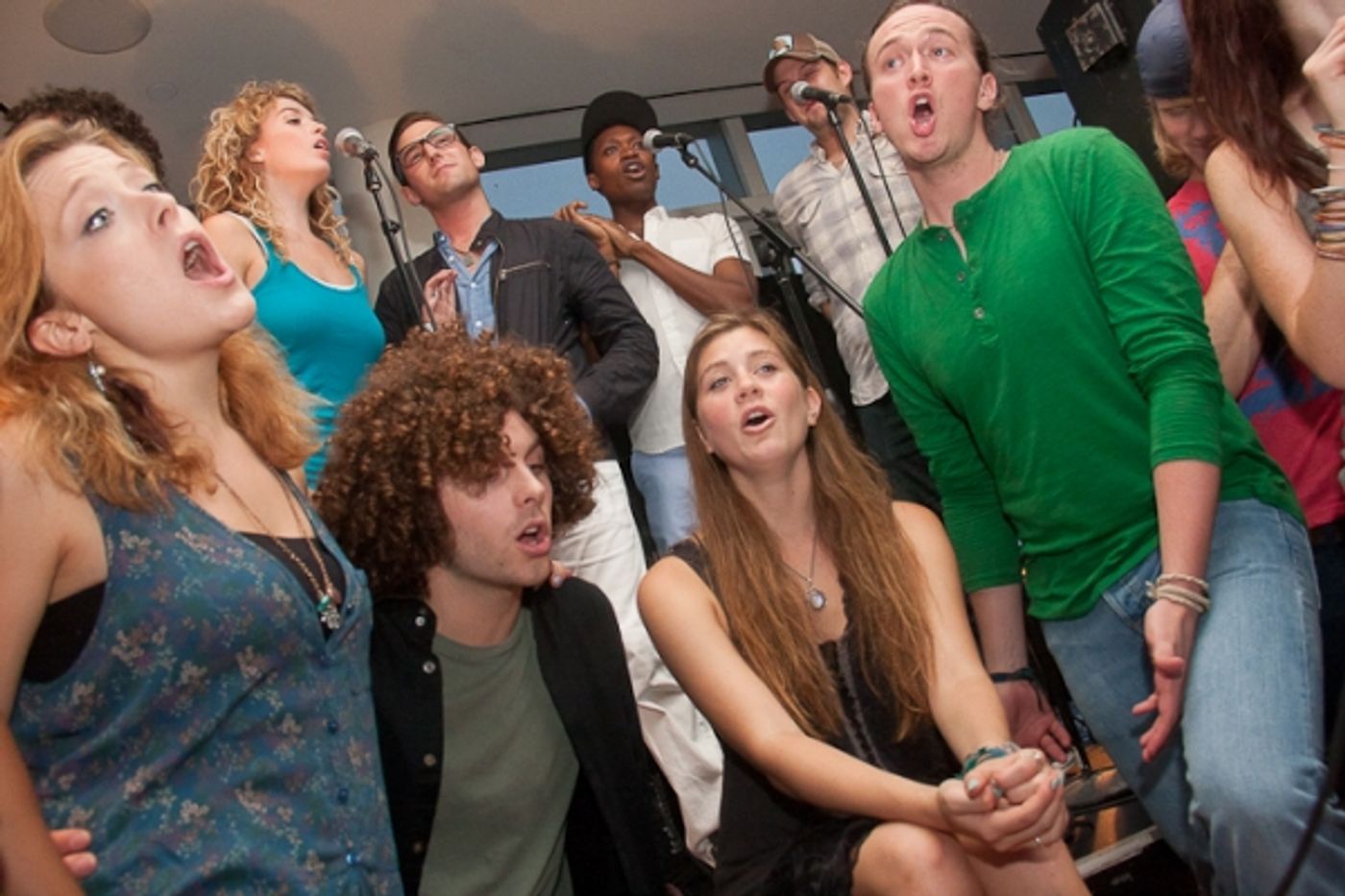 Photo Coverage: HAIR Cast Holds Broadway Impact Be-In!  Image