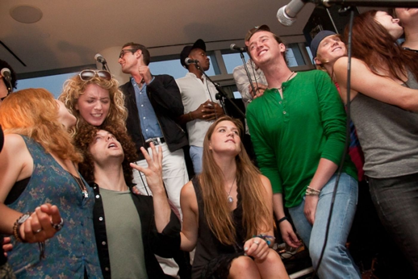 Photo Coverage: HAIR Cast Holds Broadway Impact Be-In!  Image