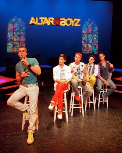 Ralph Meitzler (Matthew), Adam Cassel (Mark), Travis Morin (Luke), Ian Joseph (Abraha Photo