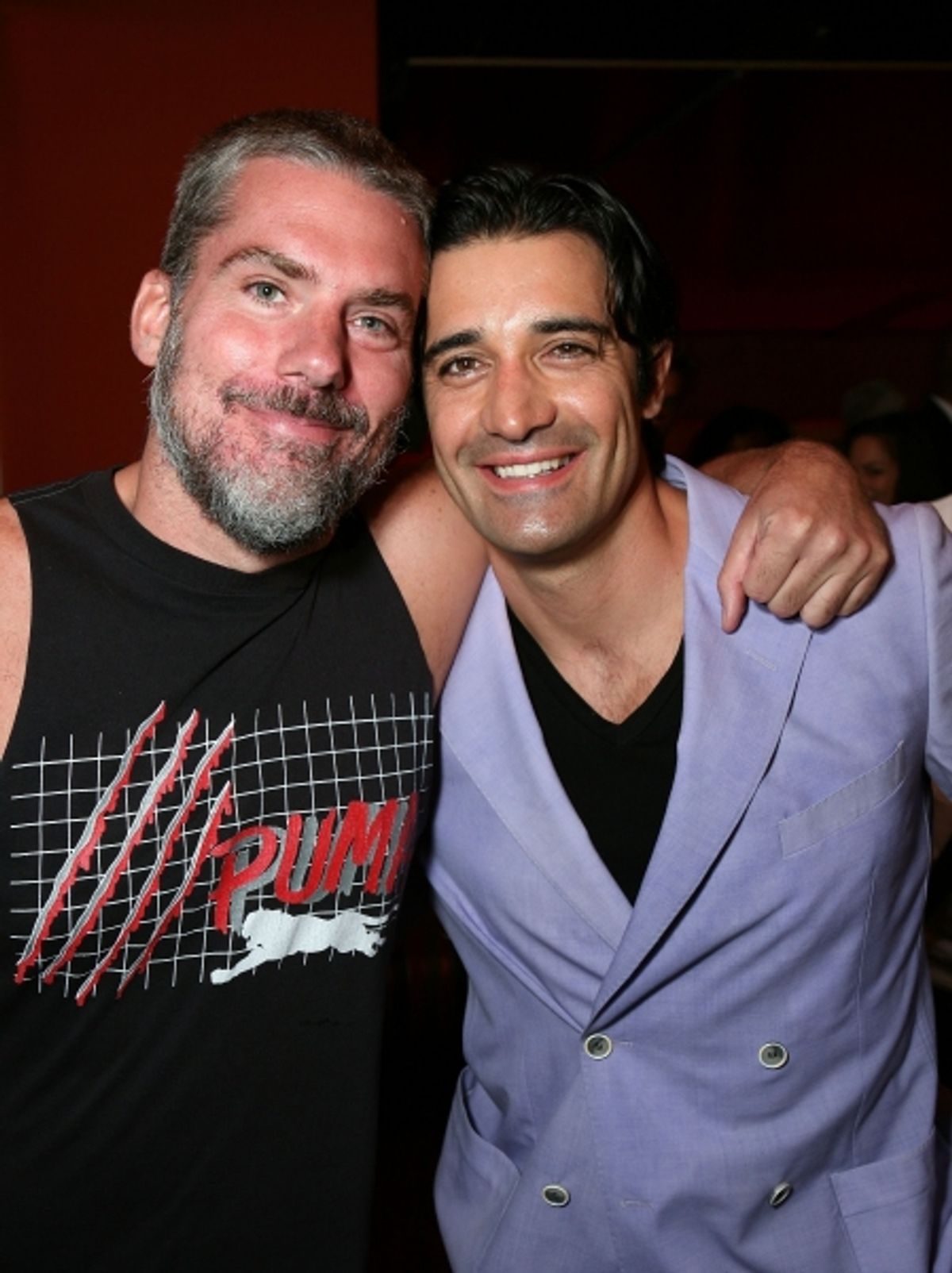 Cast members Glenn Fitzgerald (L) and Gilles Marini (R) at 