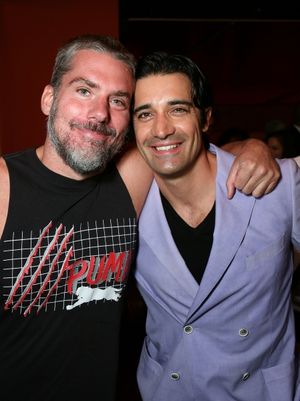 Cast members Glenn Fitzgerald (L) and Gilles Marini (R) Photo