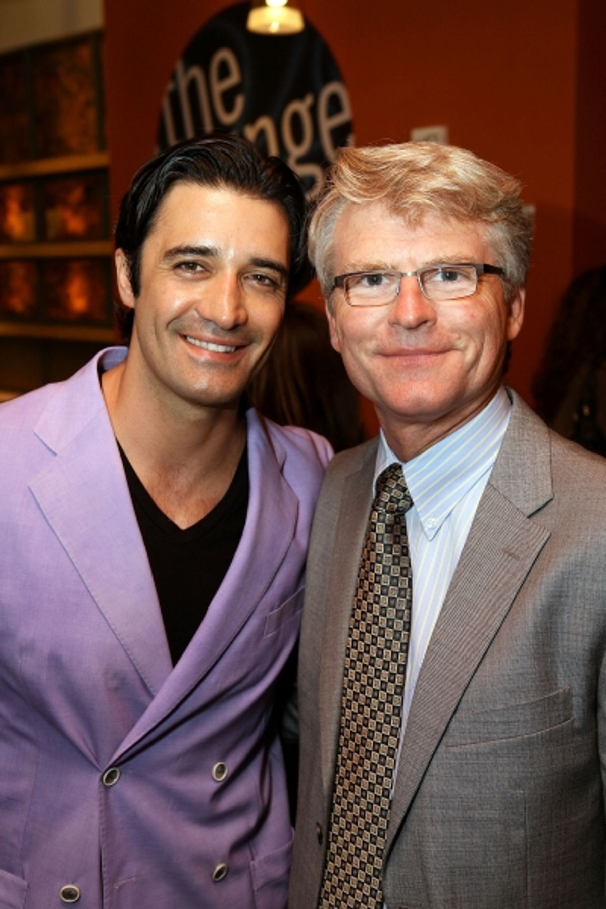 Cast member Gilles Marini and CTG Managing Director Edward L. Rada at 
