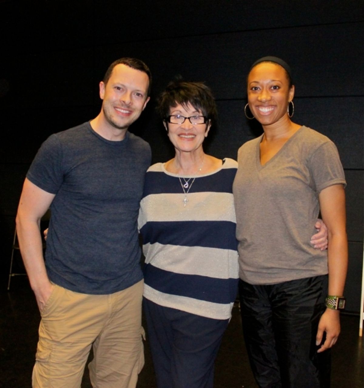  Ben Hartley (Program Founder & Director), Chita Rivera and Amy Hall (2011 faculty) at 