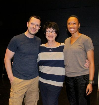  Ben Hartley (Program Founder & Director), Chita Rivera and Amy Hall (2011 faculty) Photo