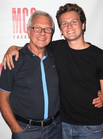 Walter Bobbie &  Jonathan Groff attending the Meet & Greet the Cast for MCC's Premier Photo