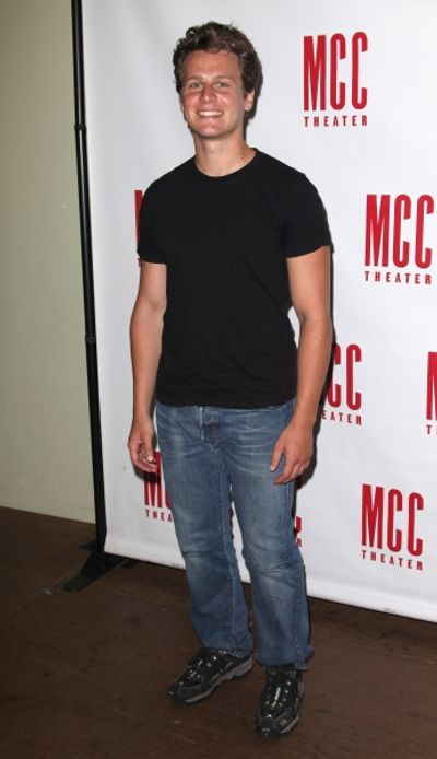 Jonathan Groff attending the Meet & Greet the Cast for MCC's Premiere Production of ' Photo