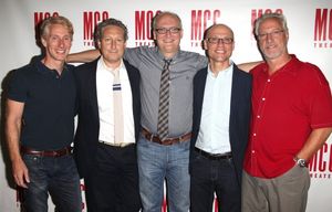 Blake West, Bernard Telsey, Jeff Talbott, William Cantler & Robert Lupone attending t Photo