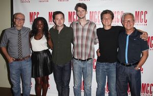 Rutina Wesley, Eddie Kaye Thomas, Will Rogers & Jonathan Groff & Director: Walter Bobbie attending the Meet & Greet the Cast for MCC's Premiere Production of 'The Submission' in New York City.
@ BroadwayWorld Rutina Wesley, Eddie Kaye Thomas, Will Rogers & Jonathan Groff & Director: Walter Bob Photo