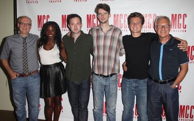 Rutina Wesley, Eddie Kaye Thomas, Will Rogers & Jonathan Groff & Director: Walter Bob Photo