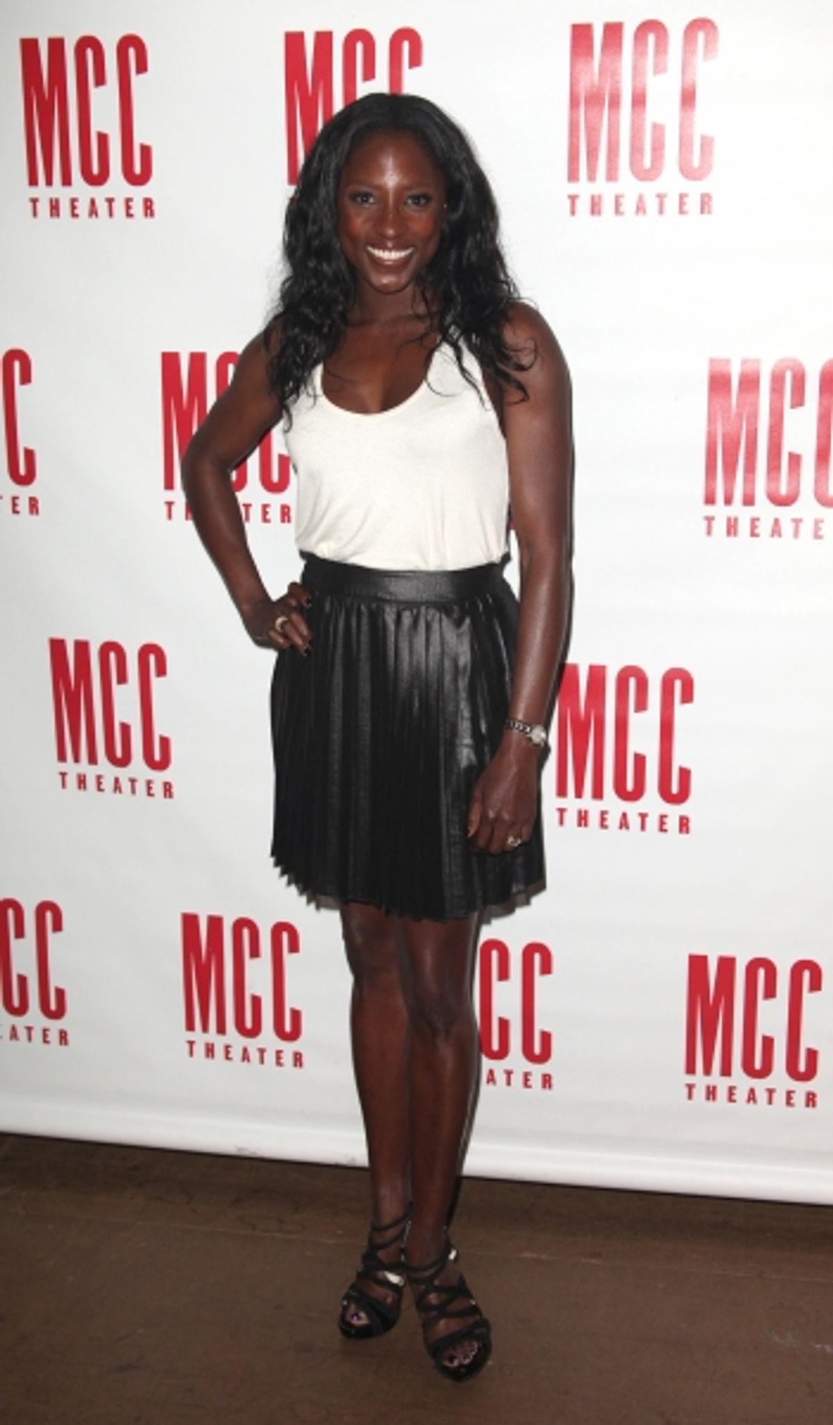 Rutina Wesley attending the Meet & Greet the Cast for MCC's Premiere Production of 'The Submission' in New York City. at 